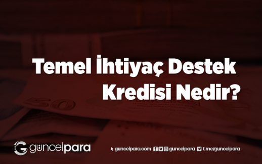 Temel İhtiyaç Destek Kredisi Nedir?